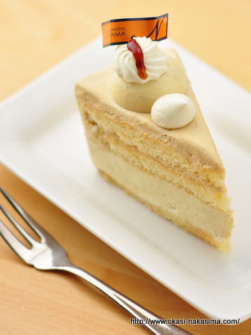 プリンショートケーキ