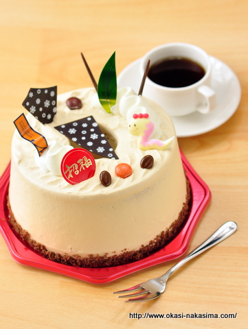迎春シフォンケーキ