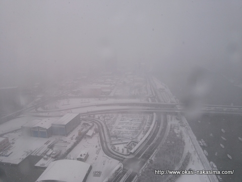 雪の新潟