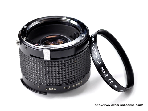 SIGMA TELE-MACRO 2X-1:1とクローズアップレンズ SIGMA TELE-MACRO 2X-1:1とクローズアップレンズ