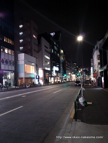 夜の原宿 夜の原宿