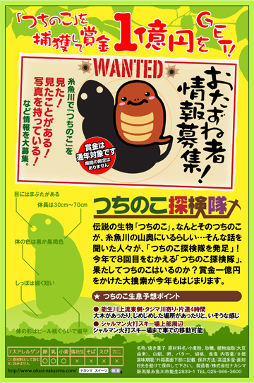 つちのこ探検隊パイまんじゅう裏面