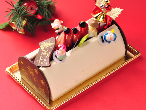 2013年クリスマスケーキ「ホワイトスノーサンタ」 2013年クリスマスケーキ「ホワイトスノーサンタ」