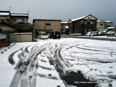 雪かき前