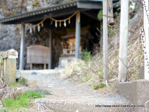 弁天岩の祠 弁天岩の祠