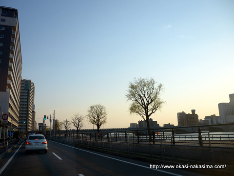 新潟の夕暮れ
