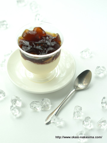 水出しコーヒーのブランマンジェ