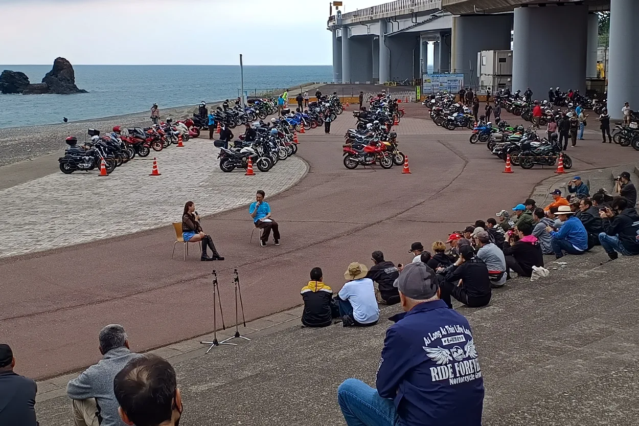 第14回 交通安全 バイクミーティング＆ピアパークフェスタの様子