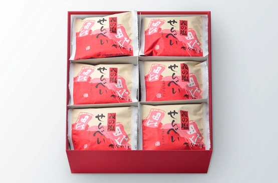 義の塩せんべい30枚箱入
