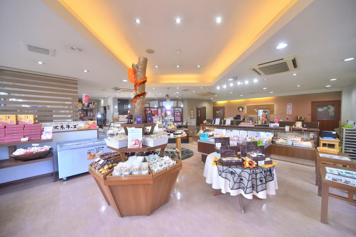 ハロウィン仕様の新潟スイーツ・ナカシマ糸魚川店