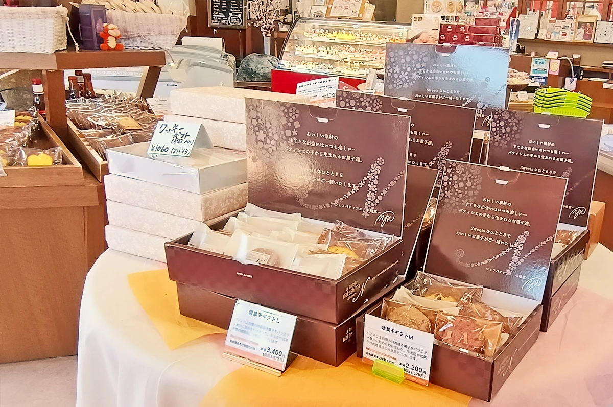 焼き菓子ギフト売り場