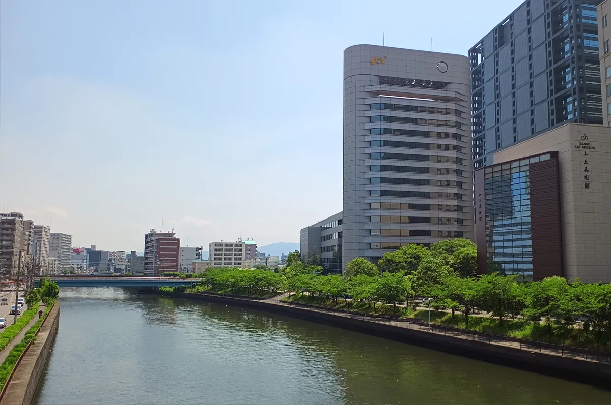 営業先近くの町並み