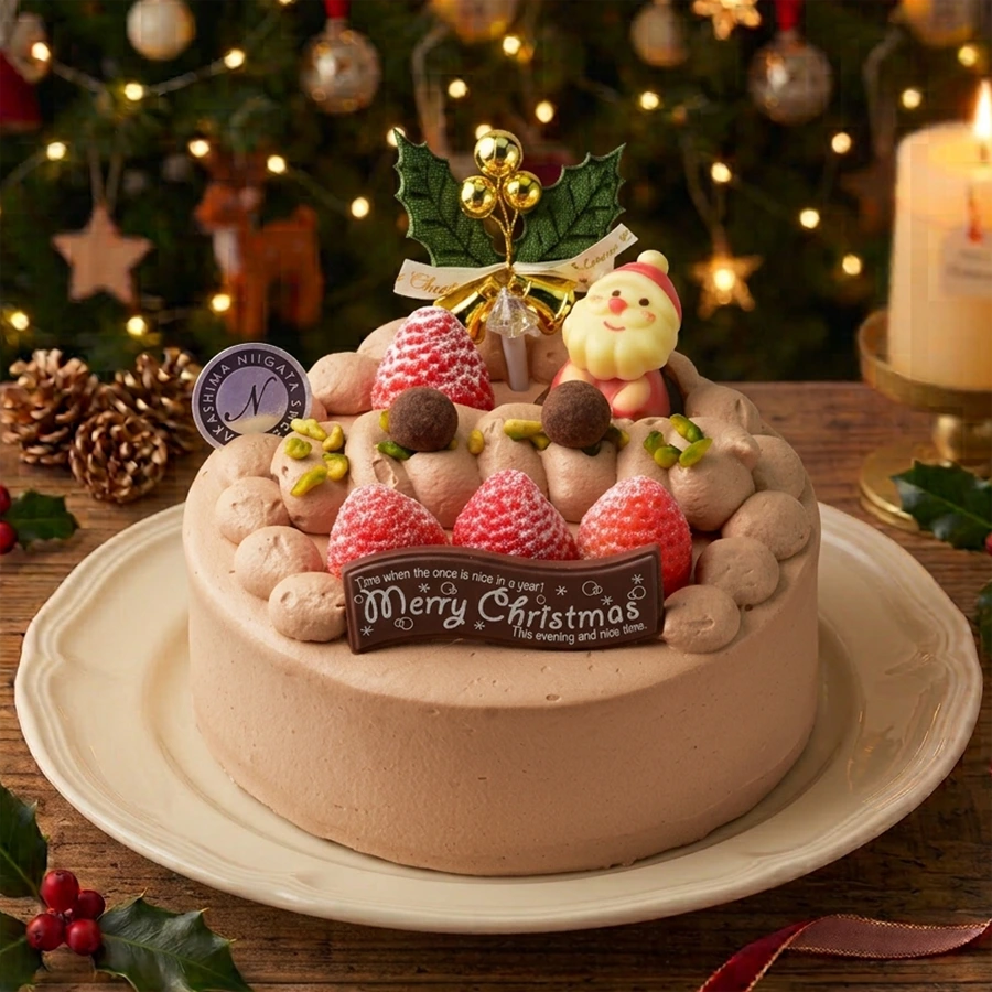 サンタさんからの贈り物(生チョコレート) | 2026年・クリスマスケーキ
